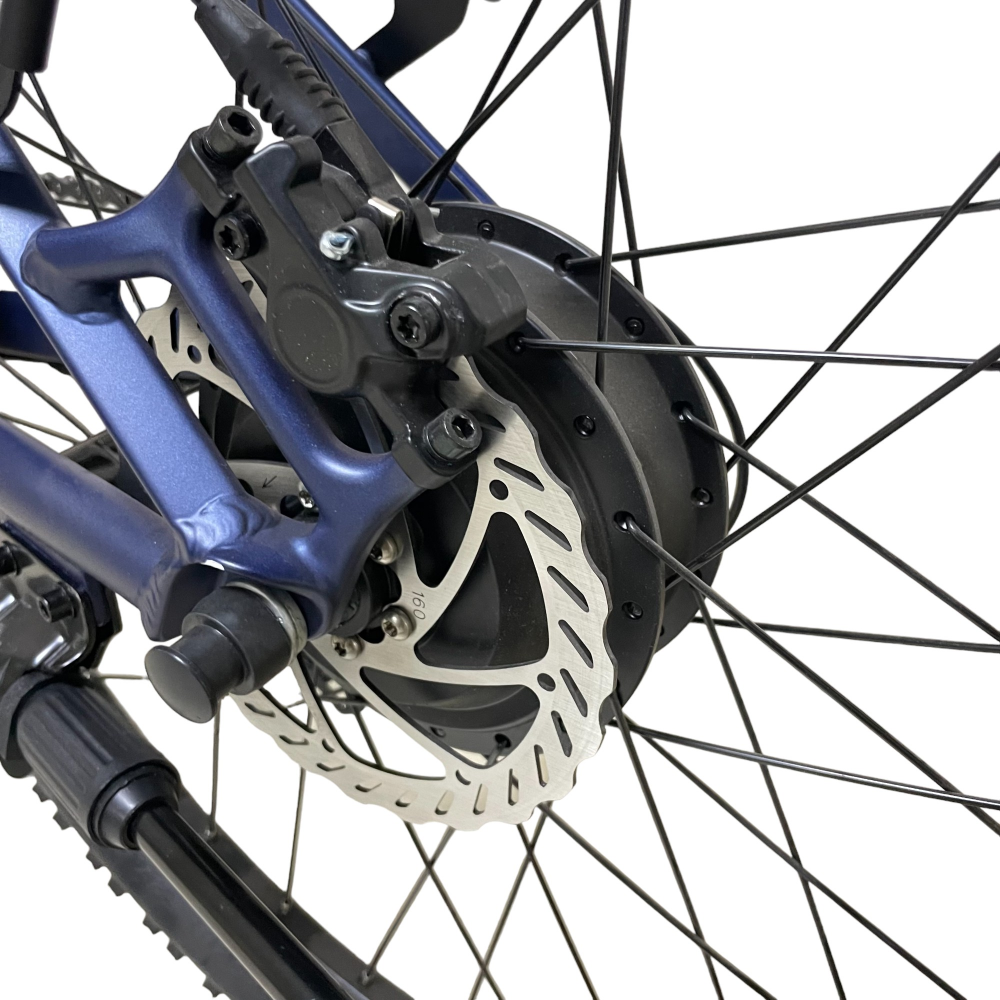 Электровелосипед INTRO Sport GT сине-красный 23