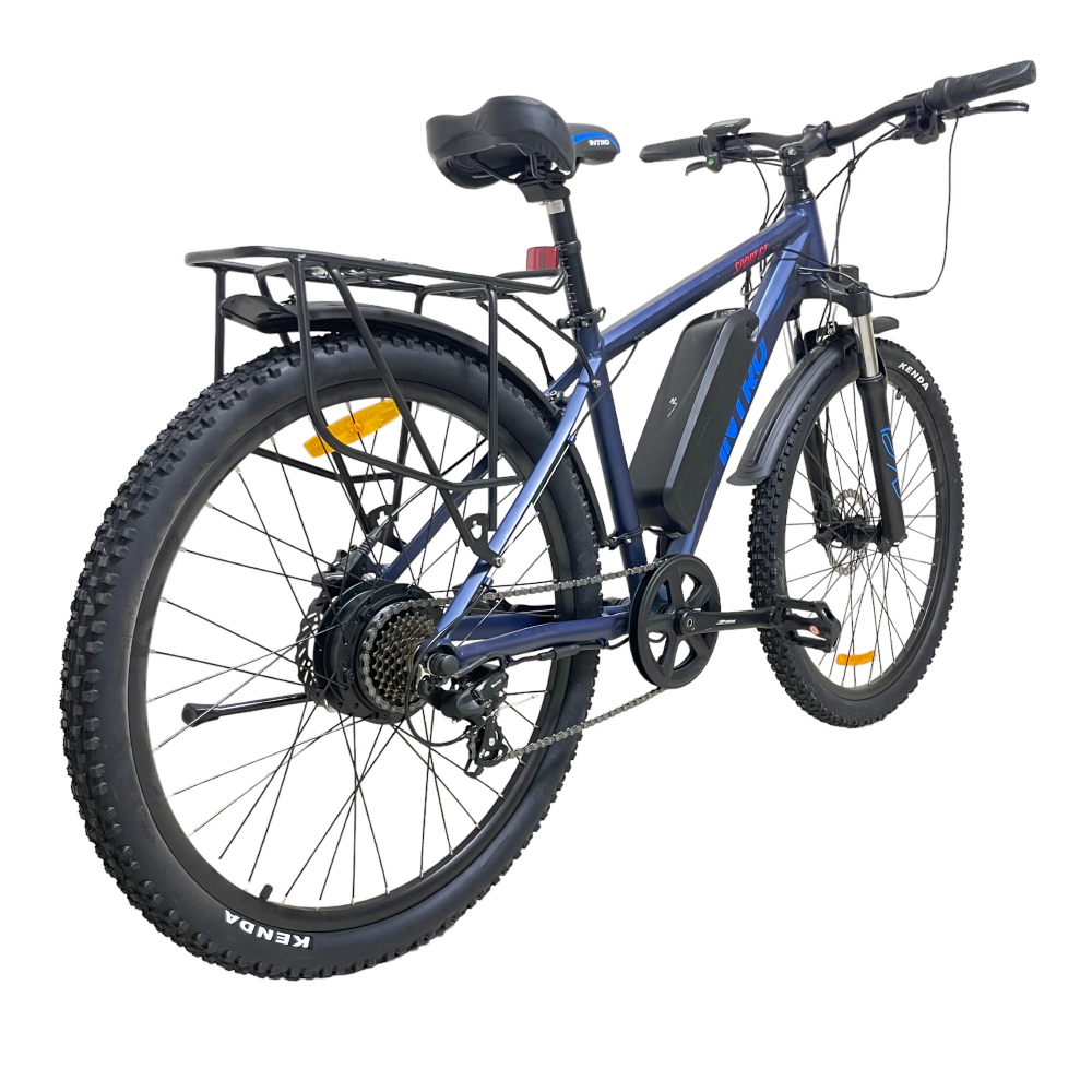 Электровелосипед INTRO Sport GT сине-красный 4