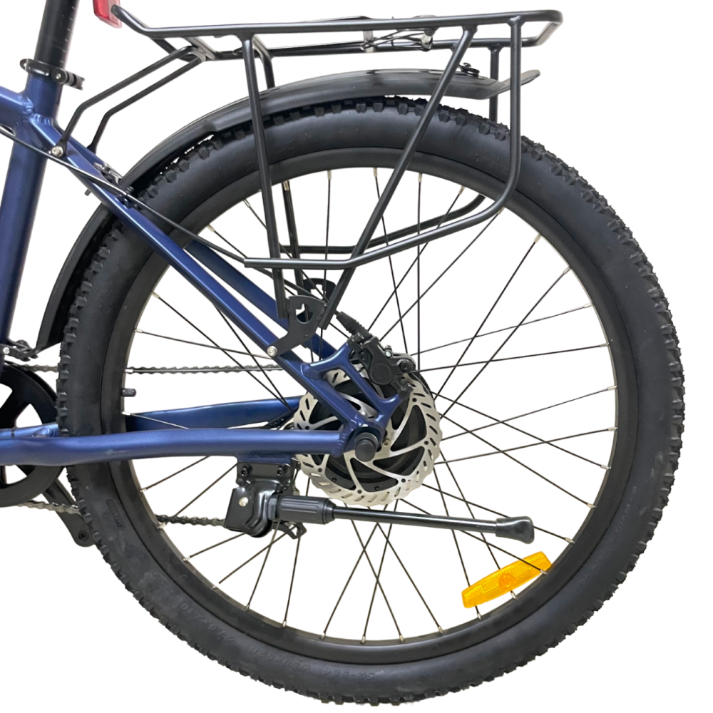 Электровелосипед INTRO Sport GT сине-красный 22