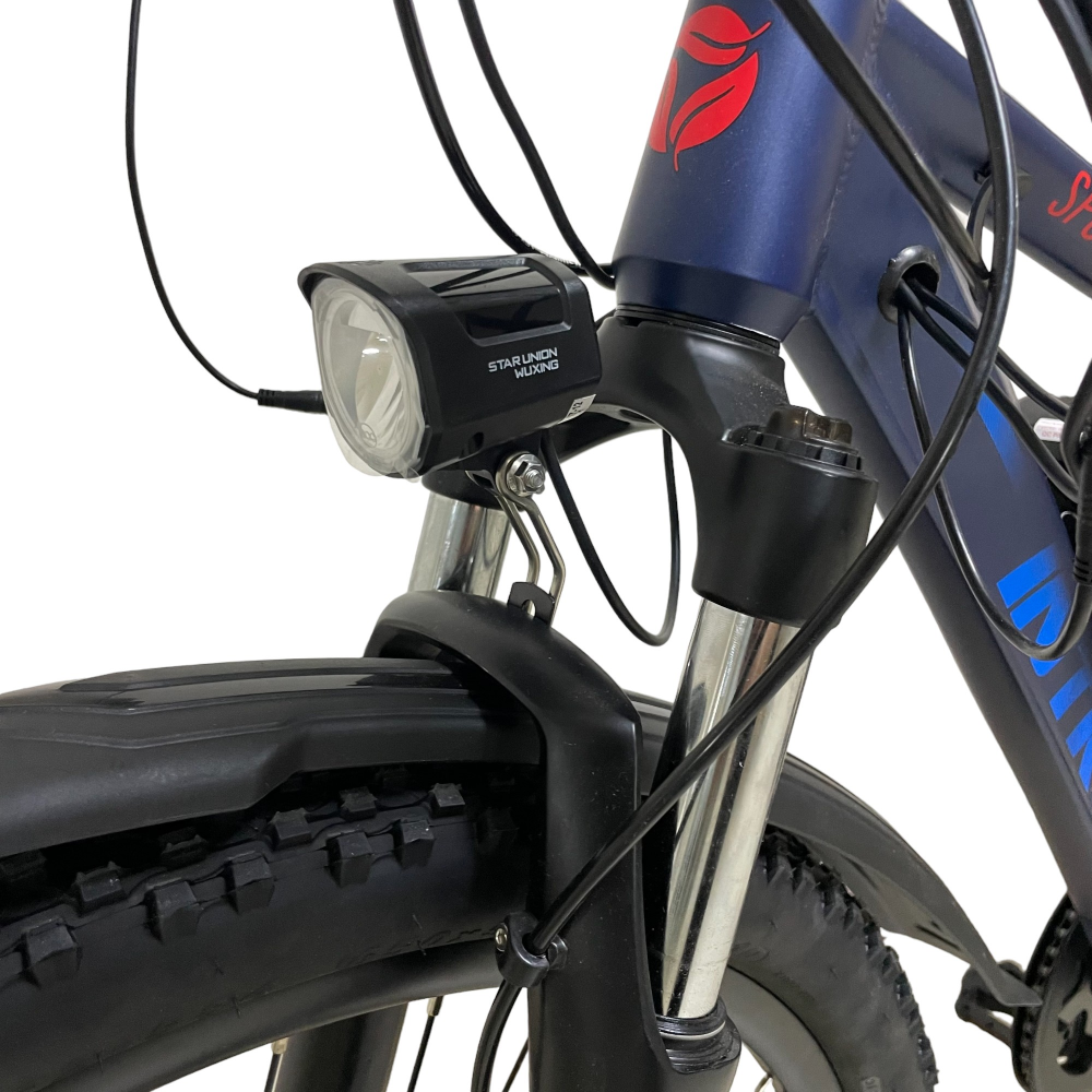 Электровелосипед INTRO Sport GT сине-красный 14