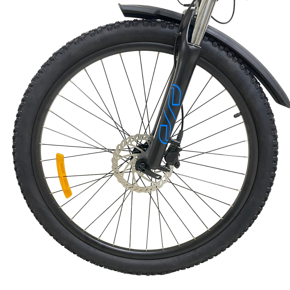 Электровелосипед INTRO Sport GT сине-красный 15